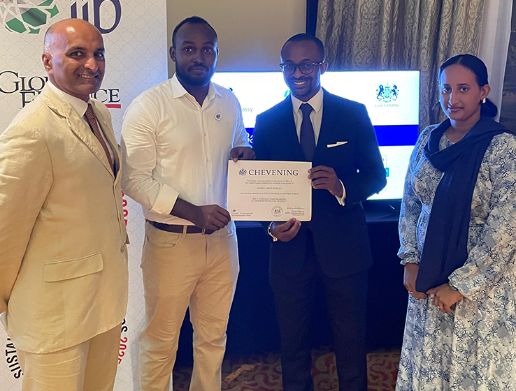 iib East Africa and the British Embassy Celebrate Departure of iib Chevening Scholar