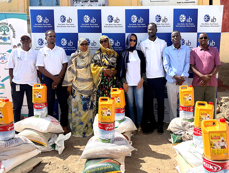 ⁠⁠iib East Africa Delivers Ramadan Food Aid to Families in Balbala